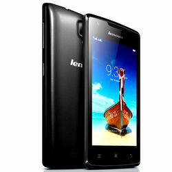 LENOVO mobilni telefon A1000 (Dual SIM), črn