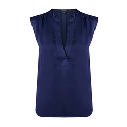 MEXX Ženska satenska bluza, Teget