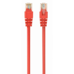 PP12-0.25M/R Gembird Mrezni kabl, CAT5e UTP Patch cord 0.25m red