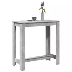 Barski stol boja betona 102 x 50 x 103,5 cm konstruirano drvo