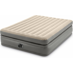 INTEX Vazdušni krevet Queen Comfort sa ugrađenom pumpom 152x203x51cm, Bež