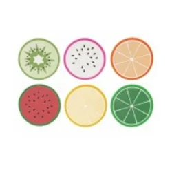 Podstavek UH dia. 9 cm set 6 kosov, sadni dekor