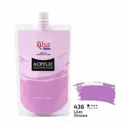Rosa Studio Akrilna barva Lilac (436) 200 ml 1 kos