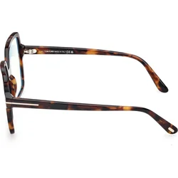 Tom Ford Ženski okvir za dioptrijske naočare Blue block 0FT6063-B 5256, Smeđi
