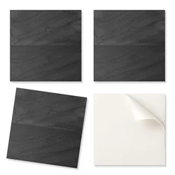 shumee Samolepilne vinilne tiskane ploščice Temne kamnite plošče 20x20x20 cm