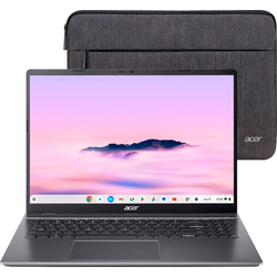 Acer - Chromebook Plus 516 Laptop with Google AI – 16 WUXGA Display - Intel i3-1315U – 8GB LPDDR5 – 128GB UFS – Wi-Fi 6E - Steel Gray
