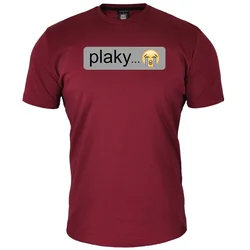 Muška majica kratkih rukava Plaky, Bordo