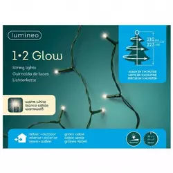 Novogodišnje LED sijalice za jelku 210cm 223L Toplo Bela 1-2 Glow