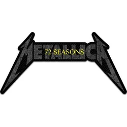 Metallica 72 Seasons Charred Logo Cut Out Našitek za šivanje