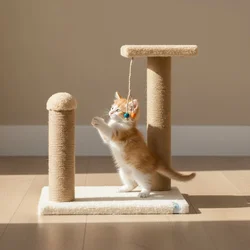 Paws & Whiskers Grebalica za mačke Else, Bež
