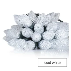 LED spoljašnji lanac 50×LED/8 funkcija 14,8 m IP44 hladna bela