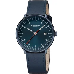 Mondaine MLE.41240.LDV Mens Watch Doppio 41mm 5ATM
