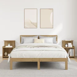 Noćni ormar 2 pcs Umjetnički hrast 40 x 35 x 60 cm
