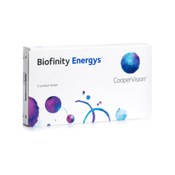 CooperVision Biofinity Energys (3 leče) Dioptrija: -9, Ukrivljenost: 8.6, Premer: 14