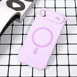 Maska za iPhone 17 Air 66 Magsafe Pure color lila