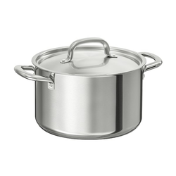 IKEA 365+ Lonac s poklopcem, nerđajući čelik, 5.0 l