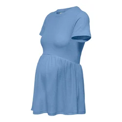 Only Maternity Majica OLMMalaya nebeško modra