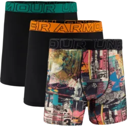 Under Armour Boksarice Performance Tech Mesh Graphic 3-pack