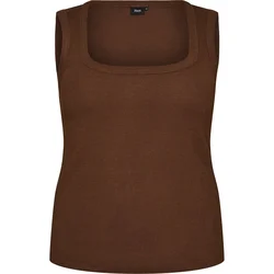 Zizzi Top MVikka rjava
