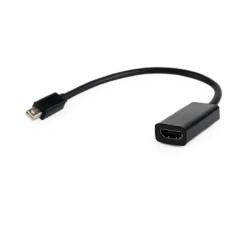 Gembird adapter za video kablove Mini Displayport HDMI Crno
