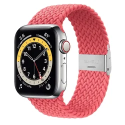 Narukvica pletnena pink punch #25 38mm