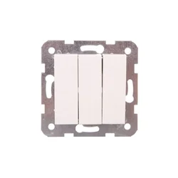 Panasonic Karre stikalo s 3 gumbi, belo/90964668