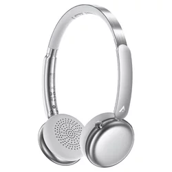 Brezžične Over-Ear Bluetooth slušalke Acefast H8 z ANC tehnologijo in modernim izgledom iz nerjavečega jekla - srebrne