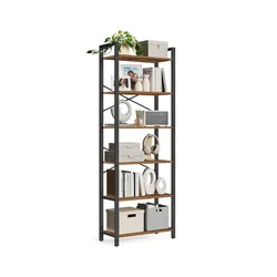 Songmics Knjižna omara 66x30x186 cm rjava