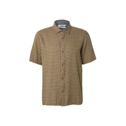INDICODE JEANS Srajca Helmo čokolada / kapučino / bela