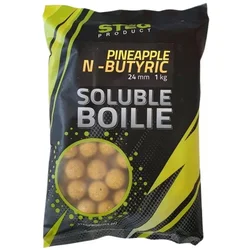 SOLUBLE BOILIE 24mm PINEAPPLE - N-BUTYRIC 1kg (SP112479)