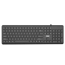 USB Tastatura AOC KB100, Crna