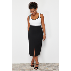 Trendyol Curve Ecru Bodycon Knitwear Blouse