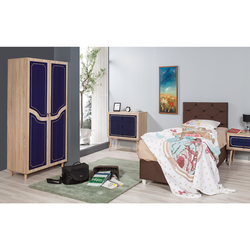 Hanah home Ormar Stil 90x192x52cm Hrast