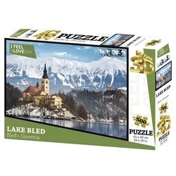 3D SESTAVLJANKA I Feel Slovenia, 500 kos - BLED