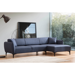 Atelier del Sofa Ugaona garnitura Belissimo 95x67x270cm Plava
