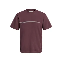 JACK & JONES Dres JCOFusion burgund / bela
