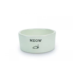 Beeztees Mačja skleda MEOW 11,5x4cm
