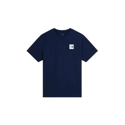 THE NORTH FACE Majica EVOLUTION BOX HALF DOME mornarska / bela