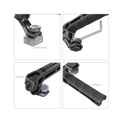 Smallrig snemalni ročaj (Top Handle with Cold Shoe)