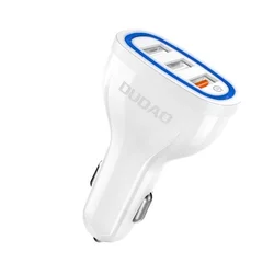 Dudao auto punjač Quick Charge Quick Charge 3.0 QC3.0 2.4A 18W 3x USB (R7S) - Bijela KP14092