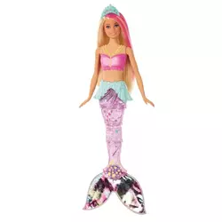 MATTEL Barbie morska deklica s svetlečim repom