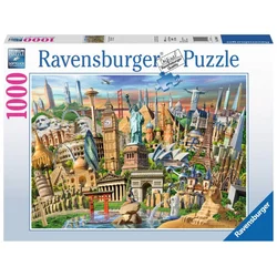Ravensburger Svetovne znamenitosti Puzzle 1000 kosov