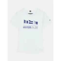 Tommy Hilfiger Majica KB0KB09350 S Bela Regular Fit