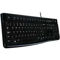 LOGITECH K120 Corded Keyboard - BLACK - USB - HRV-SLV-SRB