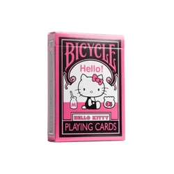 BICYCLE Hello Kitty Black And Pink - Playing Cards
