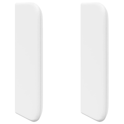 Uši uzglavlja Bijelo 40,5 x 40,5 x 4 cm PVC