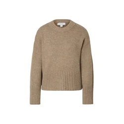 TOPSHOP Pulover DAISY pikčasto rjava
