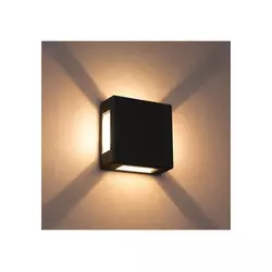 Brilagi - LED spoljna zidna svetiljka QUADRAY LED/6W/230V crna IP54