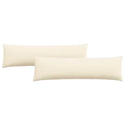 Jastučići za sofu 2 pcs Krema 145 x 40 cm Kordura tekstil