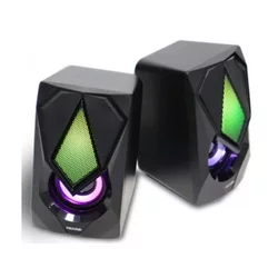 MICROLAB B-25 Stereo zvucnici black, 6W RMS (2 x 3W), USB power, 3,5mm RGB